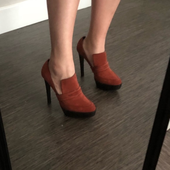 BURBERRY English Heritage Ryfold Platform Pump - Picture 6 of 8